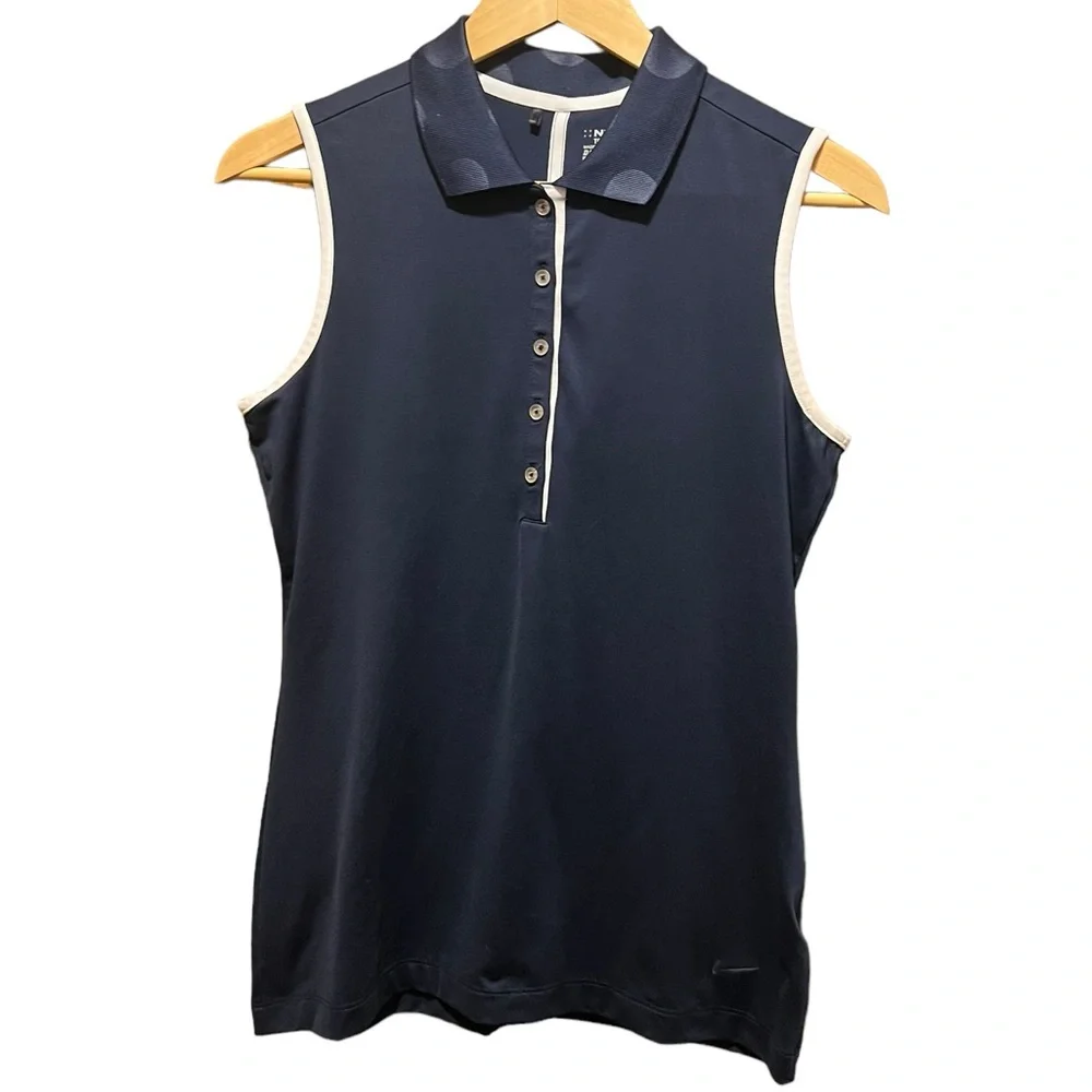 Nike Golf Tour‎ Performance Sleeveless Polo Size Small